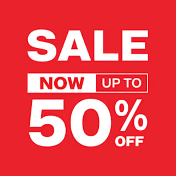 SALE NOW UP TO 50% OFF